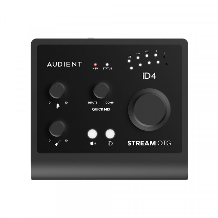 Audient iD4 OTG Stream 直播 錄音介面 含 Cubase 錄音軟體